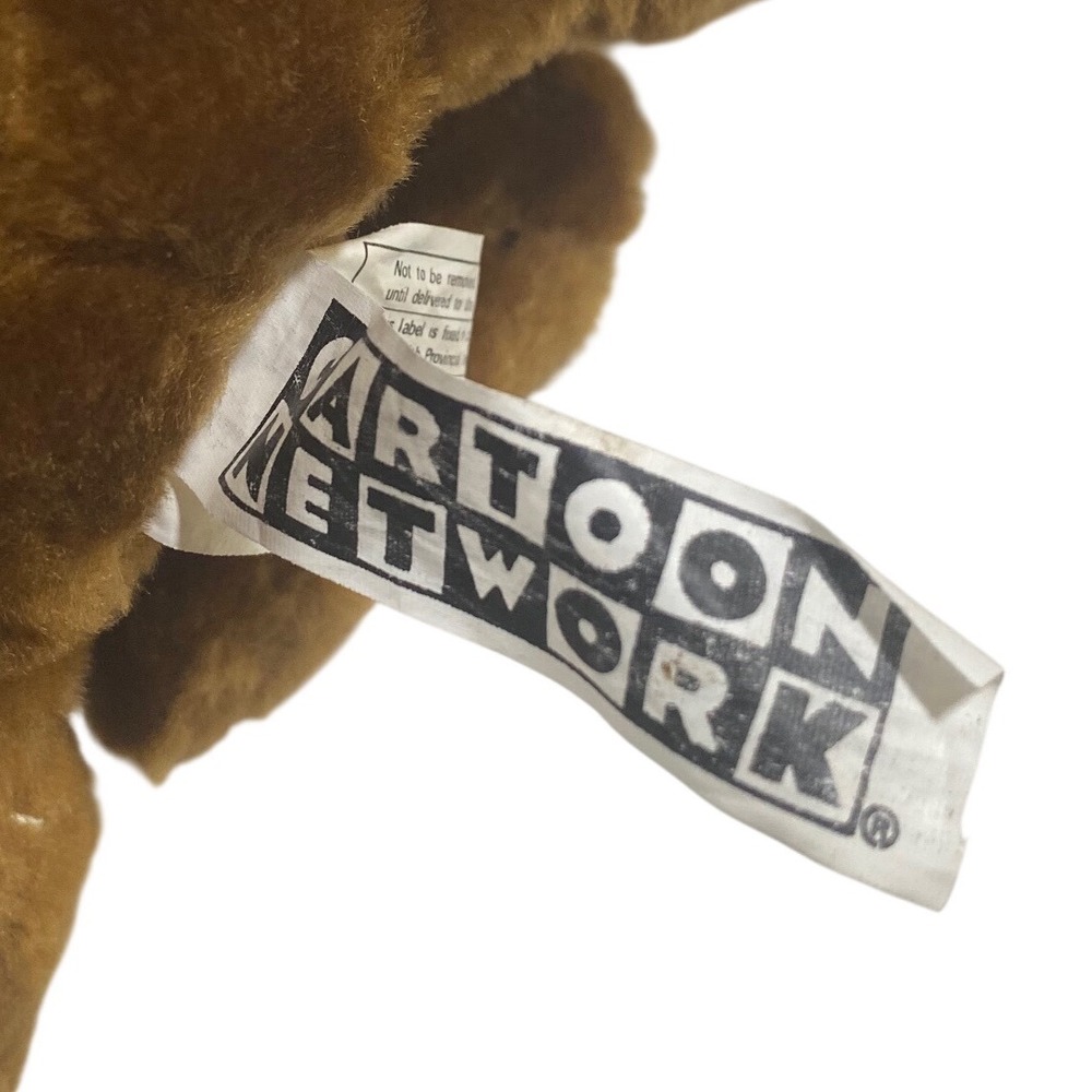 Cartoon Network Scooby Doo Plush Brown Dog Stuffed Animal Cartoon Network Tag - Picture 5 of 6